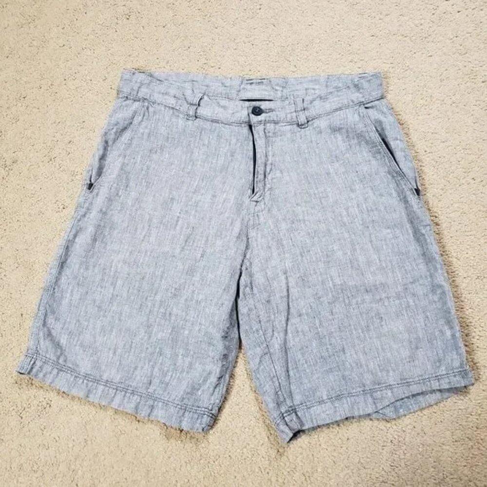 Patagonia Back Step Shorts Men 30 Blue Hemp Organic Cotton Hiking Gorpcore